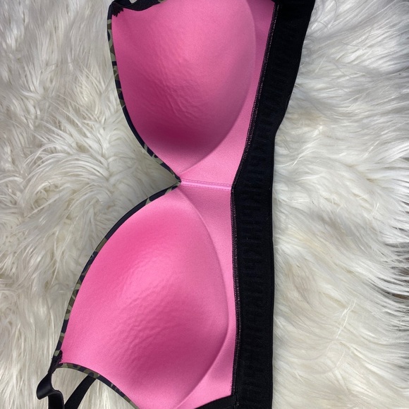 💗 VICTORIA SECRET PINK ✖️ Camo Logo Wireless Bra - Picture 8 of 9